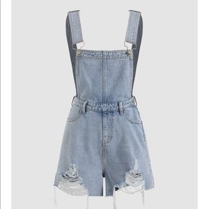 Cider overall shorts